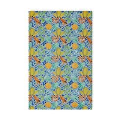 V&A Bird and Rosehip tea towel