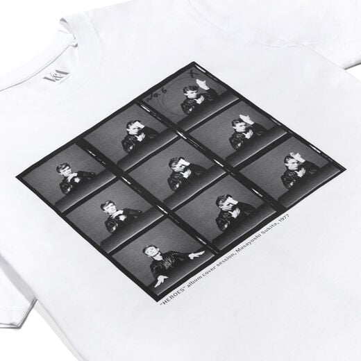 David Bowie &ldquo;HEROES&rdquo; photoshoot t-shirt