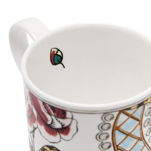 Ruban Bouquet et Perles ribbons mug