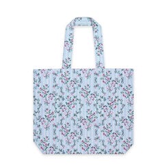 French Rococo large cotton tote bag