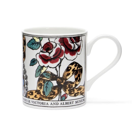Ruban Bouquet et Perles ribbons mug