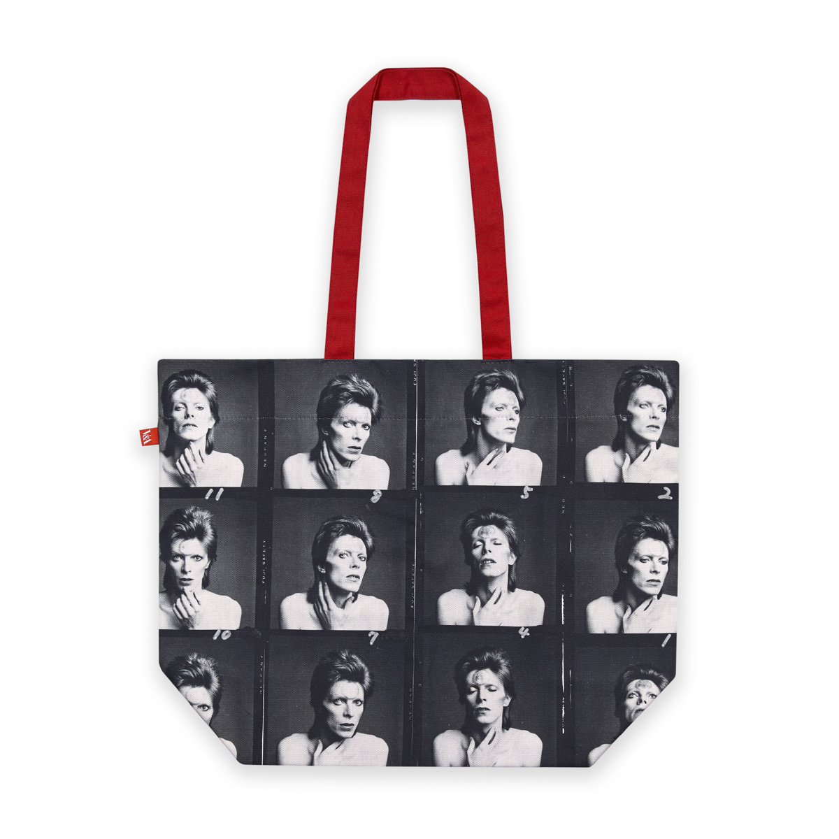 David Bowie Ziggy Stardust photoshoot large tote bag