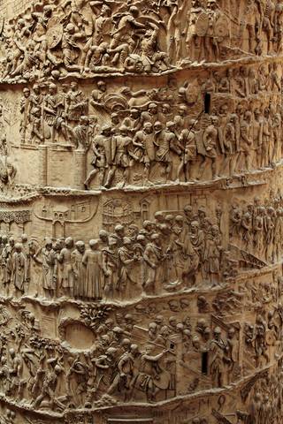 plaster cast of Trajan's Column